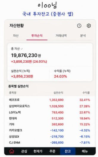 수익 내역